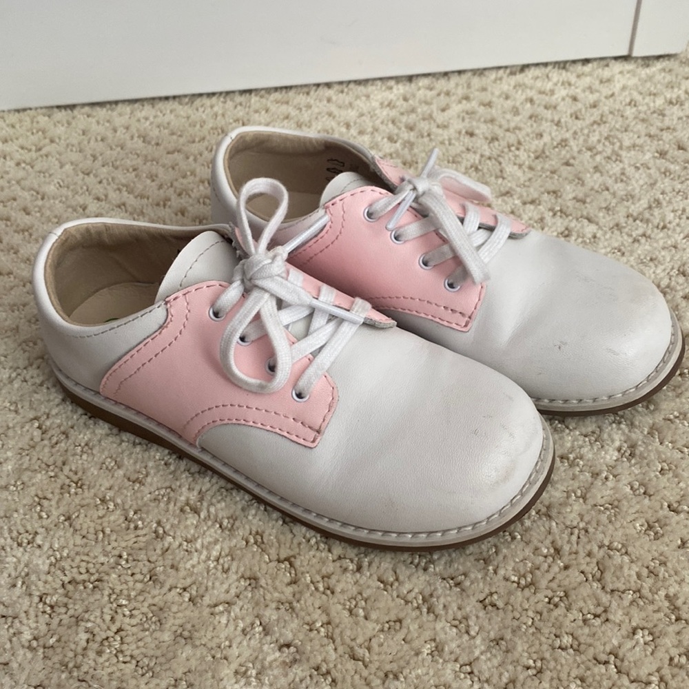 Posh Pickle pink saddle oxfords.  Size 12.